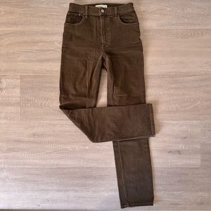 Abercrombie and Fitch Ultra High Rise 90s Straight Jean | Black Wash Long Tall